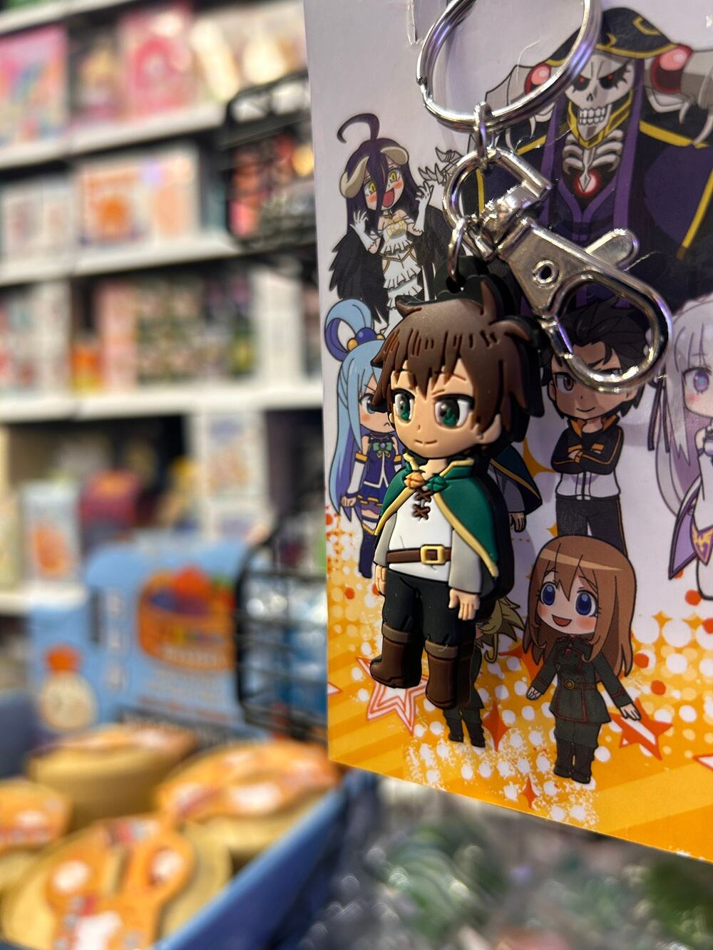 Isekai Quartet SD Kazuma Keychain
